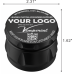 Herb Grinder Zinc Alloy in Drum Shape with Rectangle Sawtooth (LOGO Customize Available by Contact)